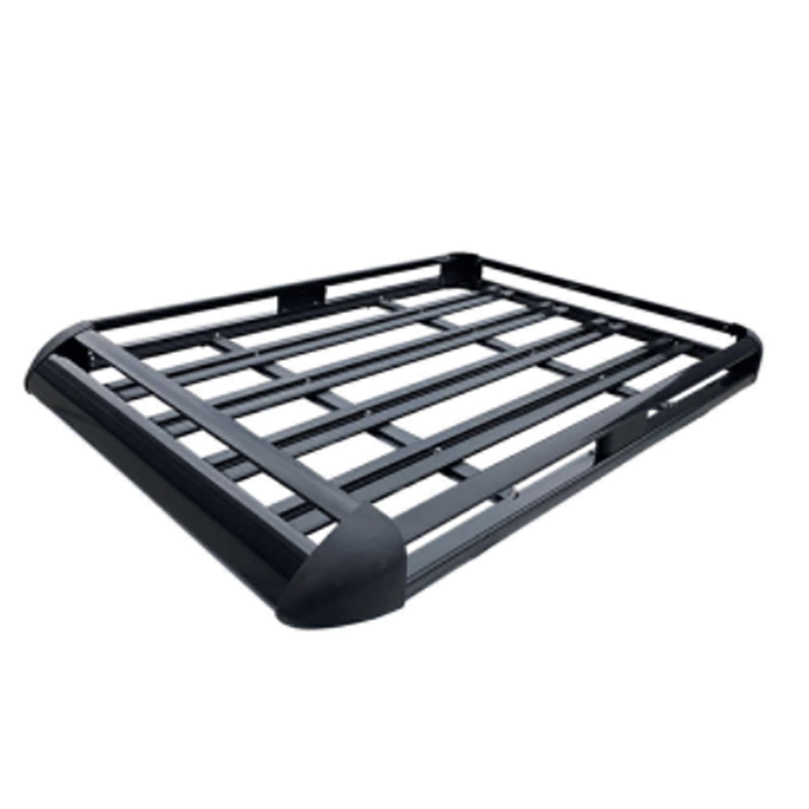 Gepäckablage Querträger Universal Auto Dachträger Fracht Aluminiumlegierung Top Carrier Gepäckkorb Mit Stangen Für SUV -Einzeldeck 127 * 90 cm Dachreling Rack(127x90cm a) von CQRBNE