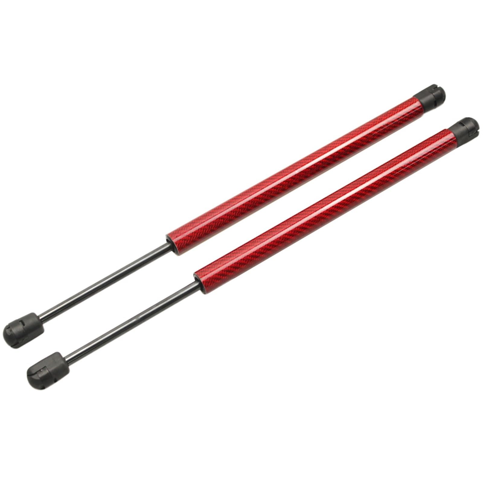 Hinten Heckklappe DämpferX Für Suzuki Für IGNIS II 2003-2012 Gas Lift Carbon Faser Unterstützt Streben Prop Stange Schocks Hinten Boot Heckklappe Stamm 550 Mm Heckklappendämpfer(Red Carbon Fiber) von CQRBNE