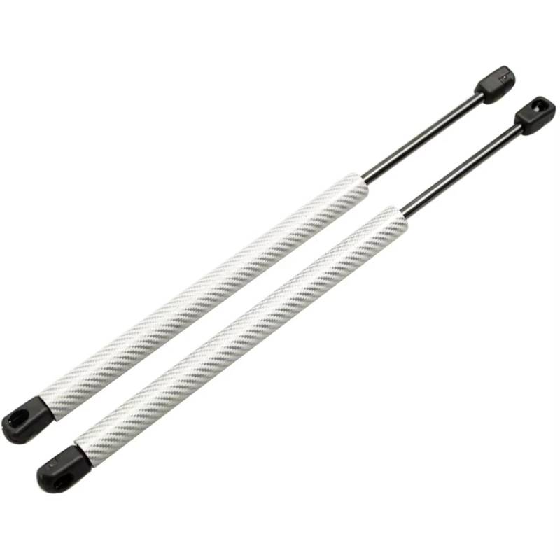 Hinten Heckklappe DämpferX Für Toyota Für Alphard Für Vellfire AH30 2015-2019 Heckklappe Hatch Gas Spring Lift Unterstützt Streben Stange Kolben Schocks Heckklappendämpfer(Silver Carbon Fiber) von CQRBNE