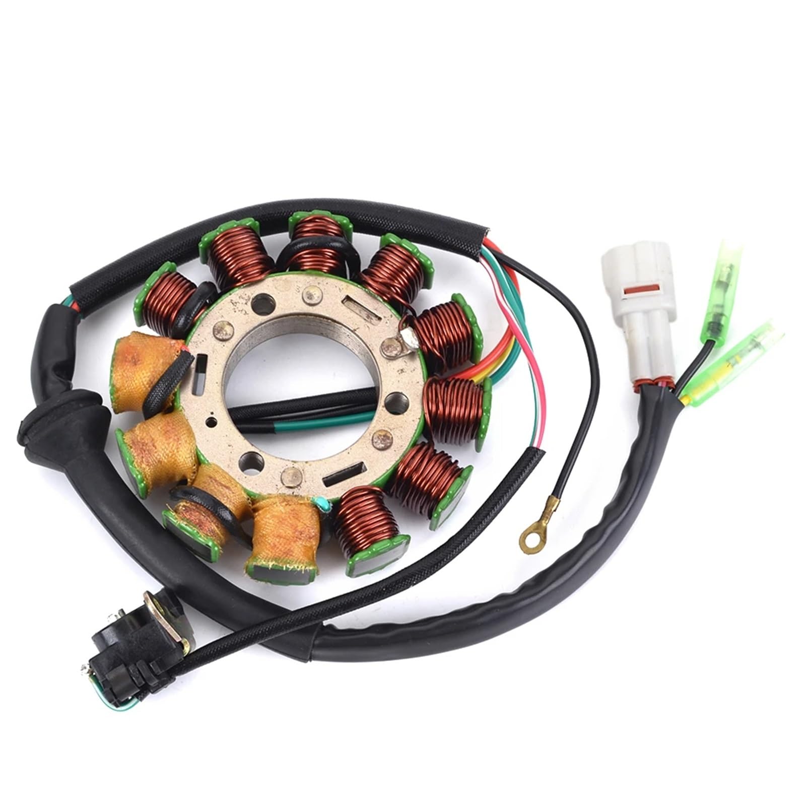 Magnet-Stator-Spule Für Banshee 350 Für YFZ350 3GG-85510-00 1995-2006 Generator Lade Magneto Motor Generator Stator Spule Stator Coil Motorrad Zündspule von CQRBNE