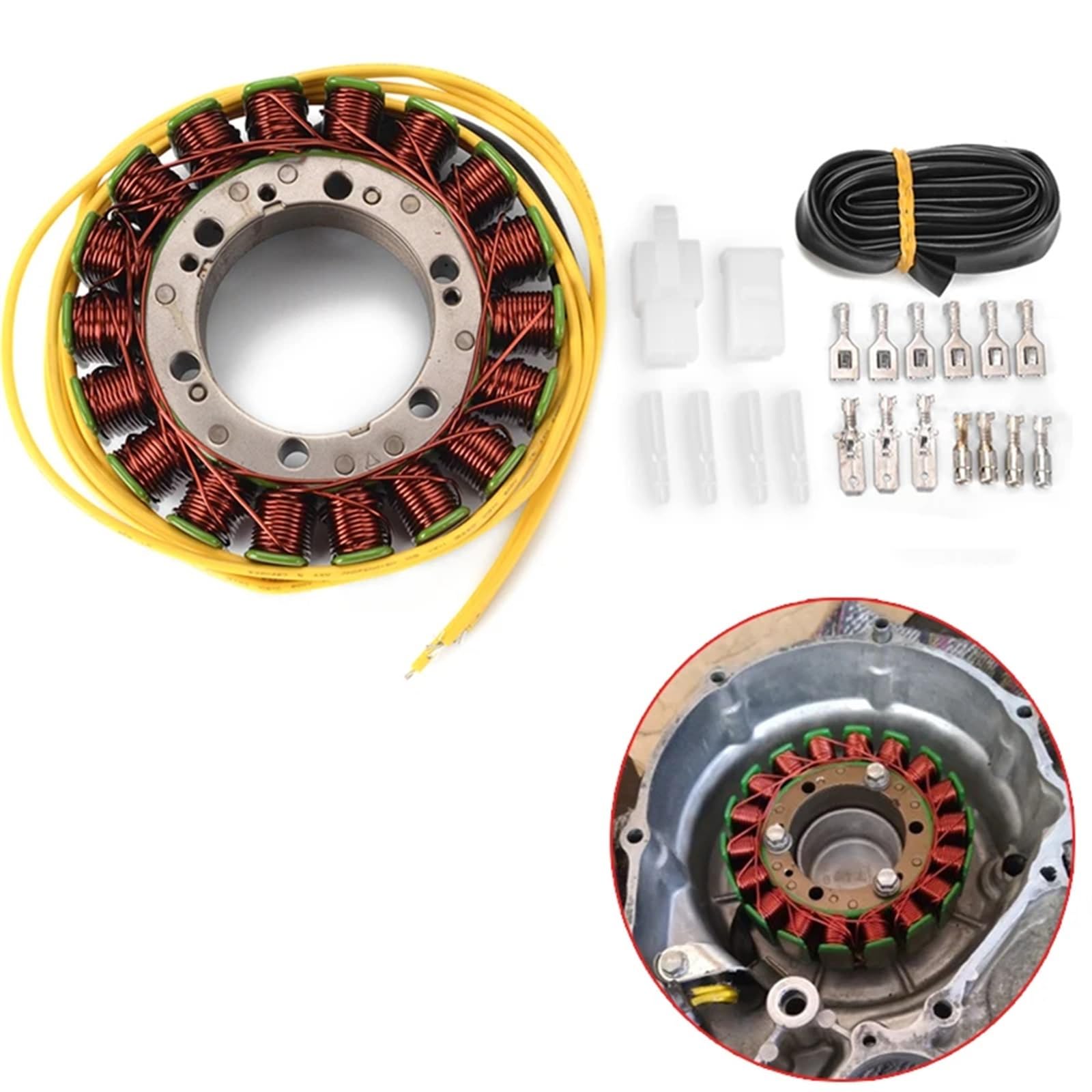 Magnet-Stator-Spule Für VF1100S Für Sabre VF1000F Für Abfangjäger VF1000R VT700C VT750C VT800 Für Schatten VF VT 1100 SF 1000R 700 750 800 C Stator Spule Stator Coil Motorrad Zündspule von CQRBNE