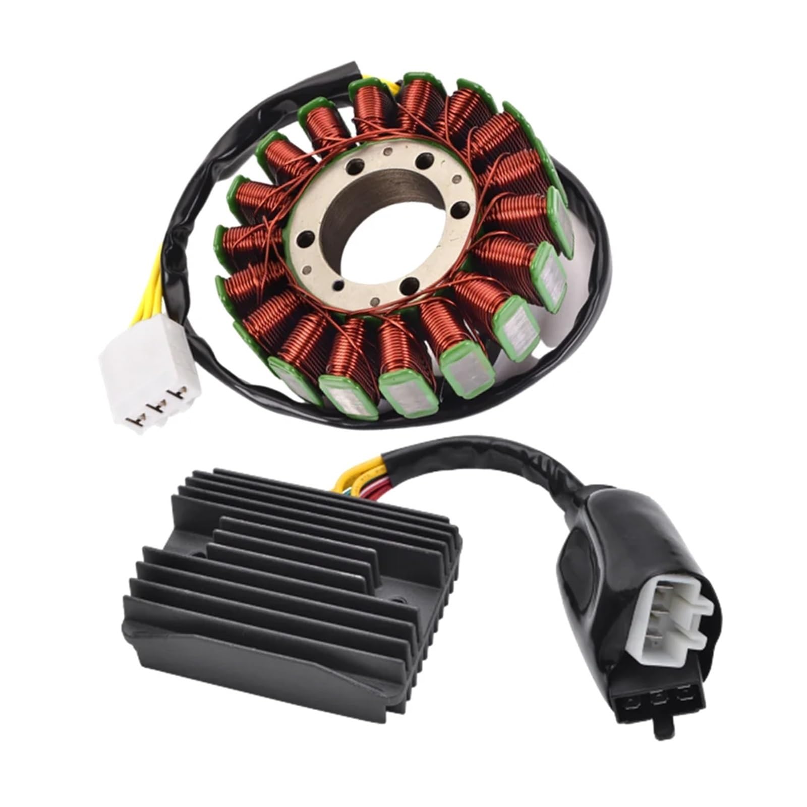 Magnet-Stator-Spule Für VFR800 2002-2013 Motorrad Regler Gleichrichter + Generator Stator Spule 31120-MCW-D01 Stator Coil Motorrad Zündspule von CQRBNE