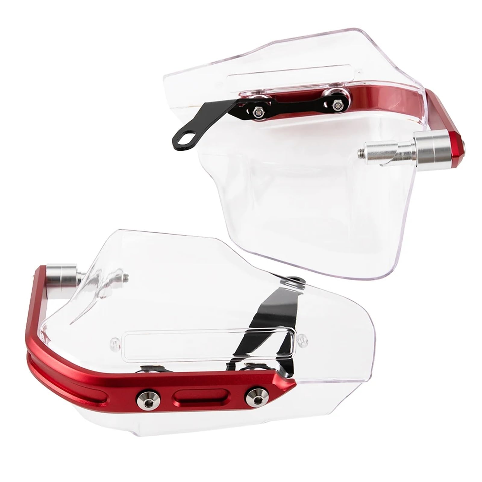 Motorrad HandProtektoren Für CT125 CT110 Für CRF Motorrad Handschutz Hand Guard Shield Protector Windschutzscheibe Lenker Handprotektoren(Red) von CQRBNE