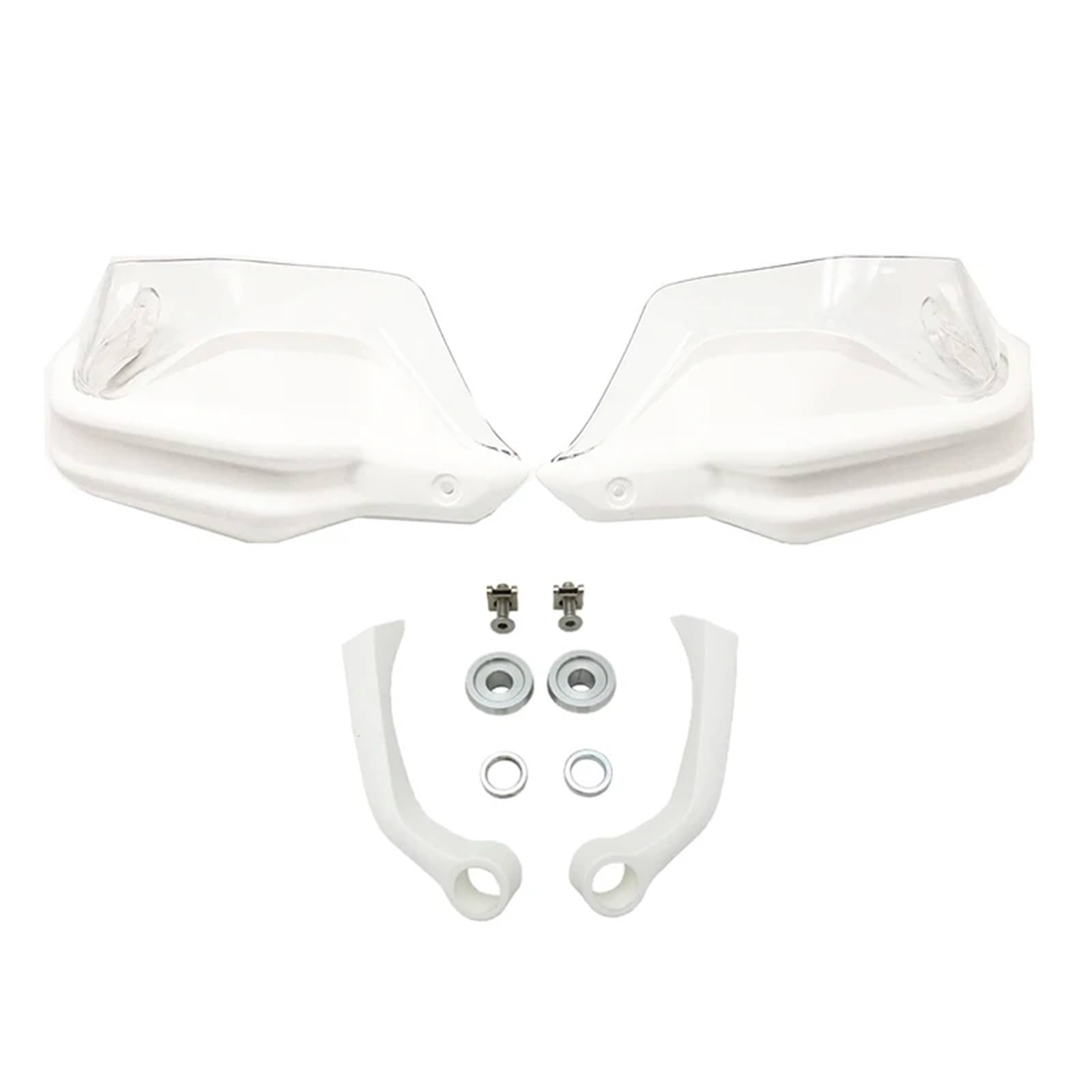 Motorrad HandProtektoren Für R1200GS Für R1250GS LC Für ADV Für Abenteuer 2013-2022 Windabweiser Schild Handprotektoren Handprotektoren Wachen Lenker Handprotektoren(White Set) von CQRBNE