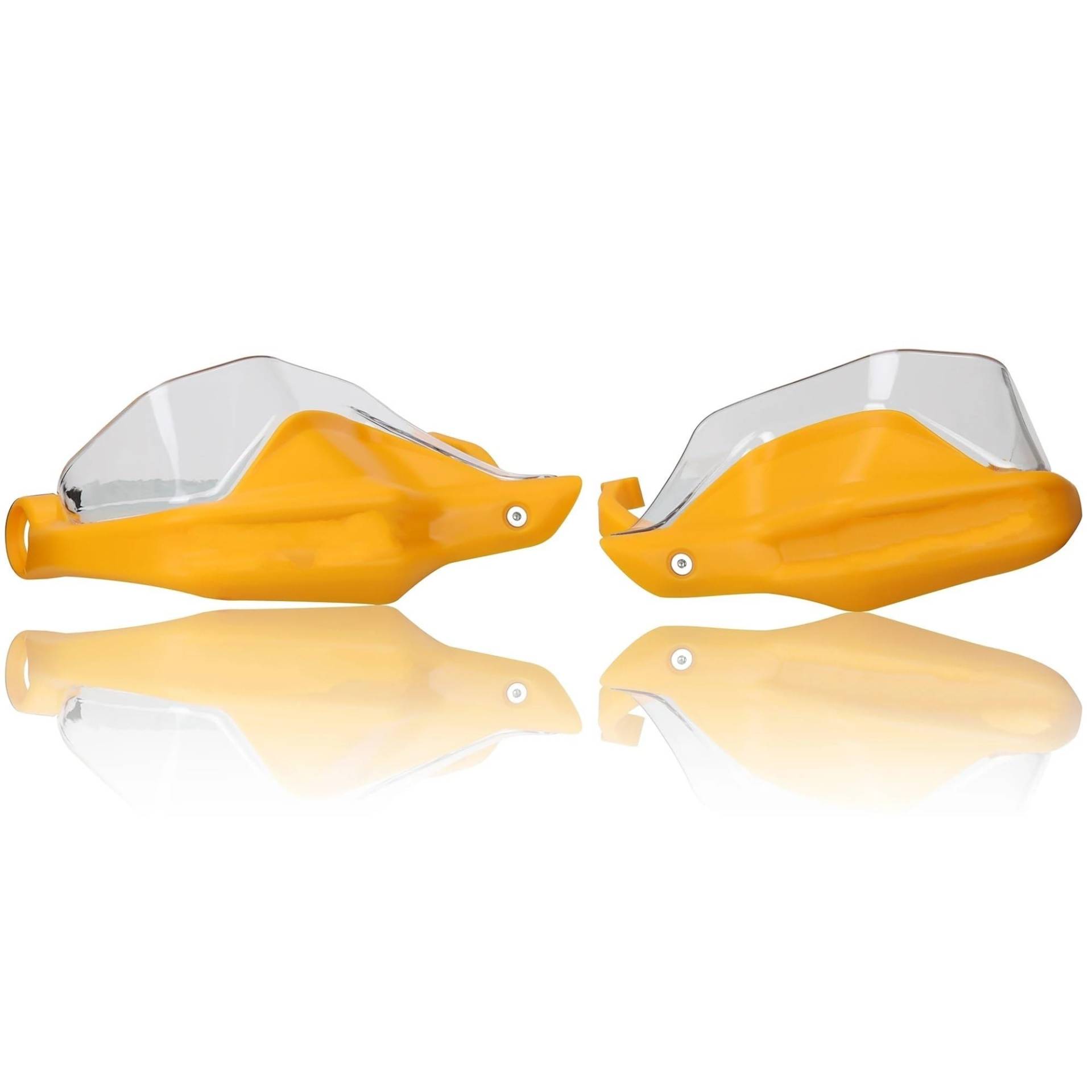 Motorrad HandProtektoren Für R1300GS 2023 2024 Motorrad Handschützer Hebelschutz Lenker Handschutz Schild Lenker Handprotektoren(Yellow transparent) von CQRBNE