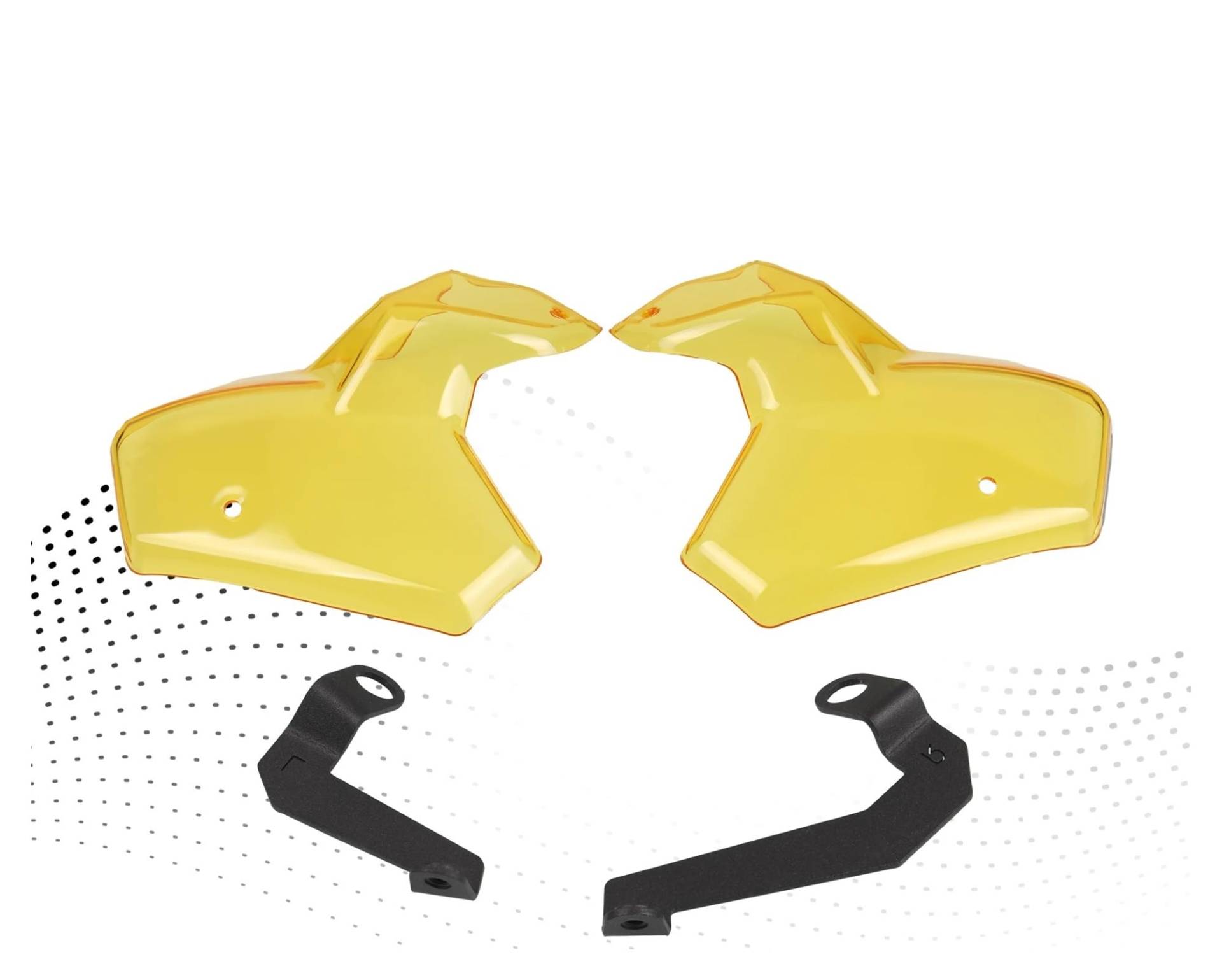 Motorrad HandProtektoren Für Voge Für DS525X Für DSX525 Für 525DSX 2024 Motorrad Handschutz Schild Hand Guard Protector Windschutzscheibe Lenker Handprotektoren(A-Gold) von CQRBNE