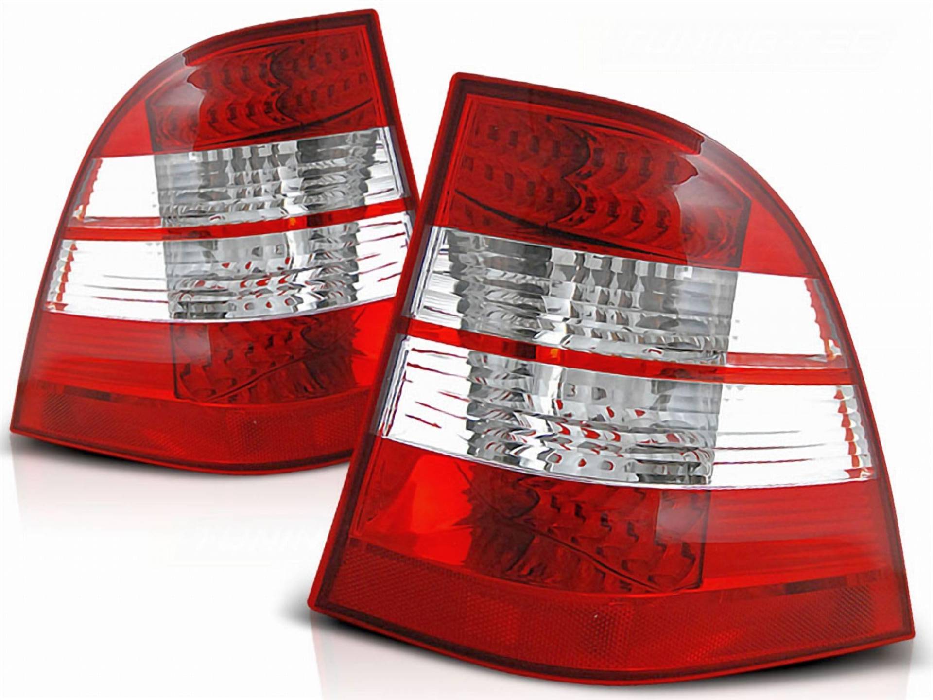 CR-Lights Für Mercedes W163 LED Rückleuchten in rot 03.1998-2005 von CR-Lights