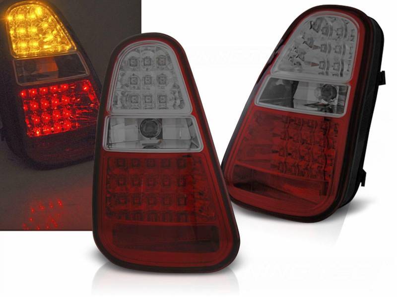 Tuning-Tec LED Rückleuchten Set für MINI Cooper R50 R52 R53 2004-2006 rot rauch LED Blinker von Tuning-Tec