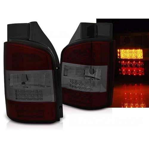 CR-Lights Led Rückleuchten Set für VW T5 Flügeltüren 2 Hecktüren 04.2003-2009 von CR-Lights