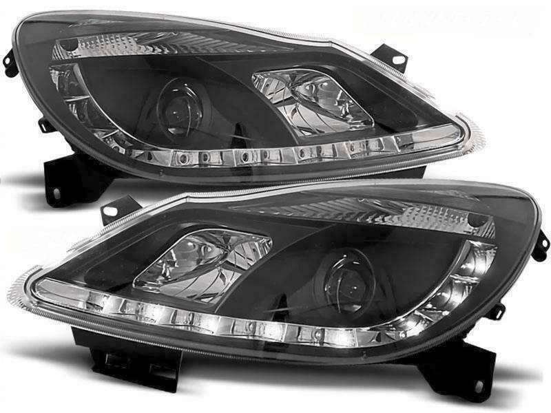 Tuning-Tec Led Scheinwerfer Set in schwarz für Opel Corsa D 04.2006-2011 von Tuning-Tec