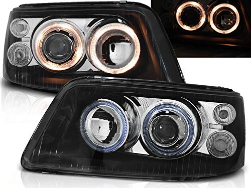 CR-Lights SCHEINWERFER LPVWE5 ANGEL EYES SCHWARZ von CR-Lights