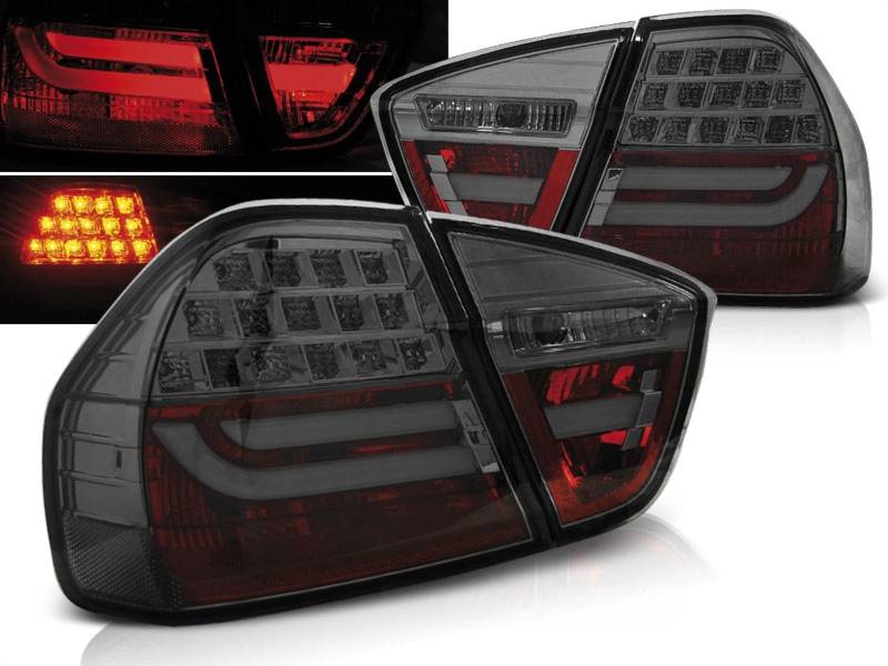 LED Lightbar Rückleuchten Set smoke für BMW E90 03.2005-08.2008 von CR-Lights