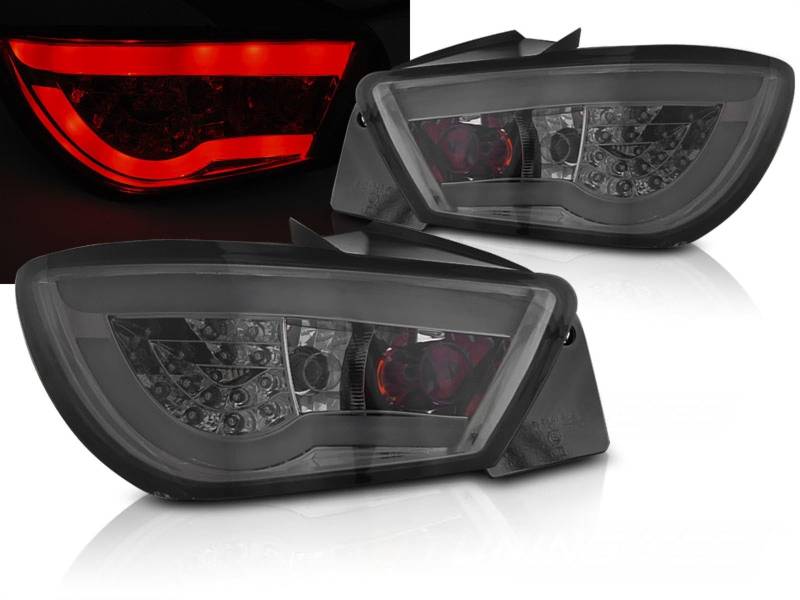 LED Rückleuchten Set für Seat Ibiza 6J 3-Türer 06.2008-2012 in smoke von Tuning-Tec