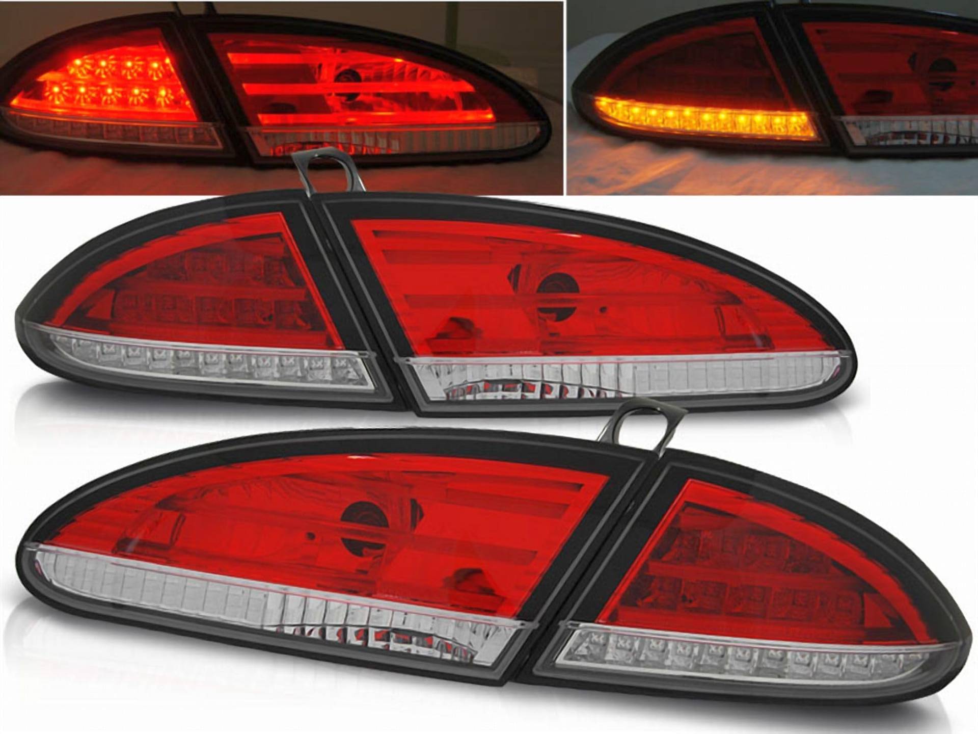 LED Rückleuchten Set für Seat Leon 1P rot 06.2005-2009 von Tuning-Tec