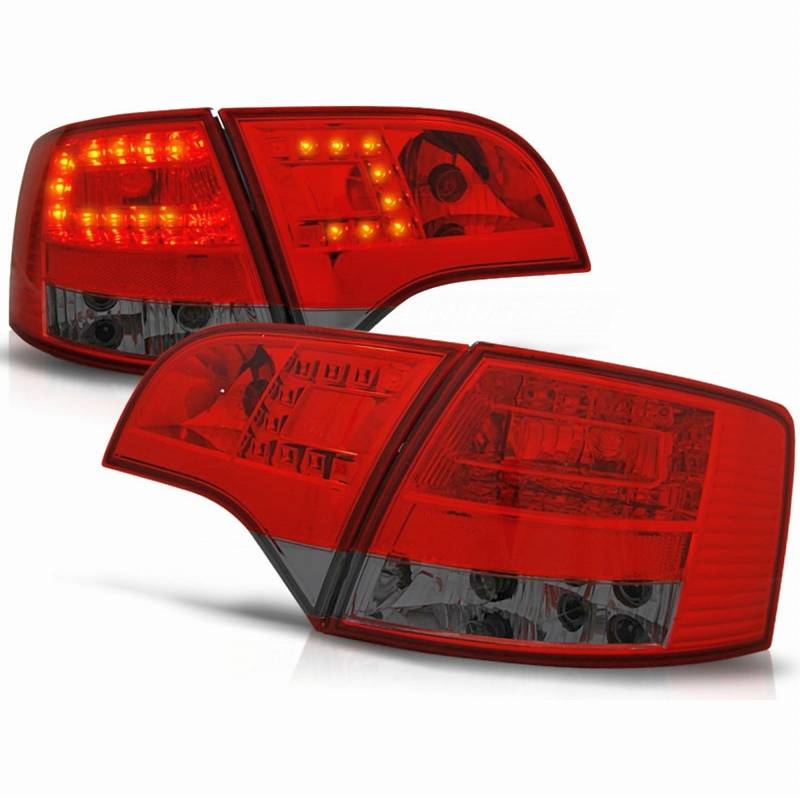 LED Rückleuchten Set rot matt für Audi A4 B7 11.2004-03.08 Avant von Tuning-Tec