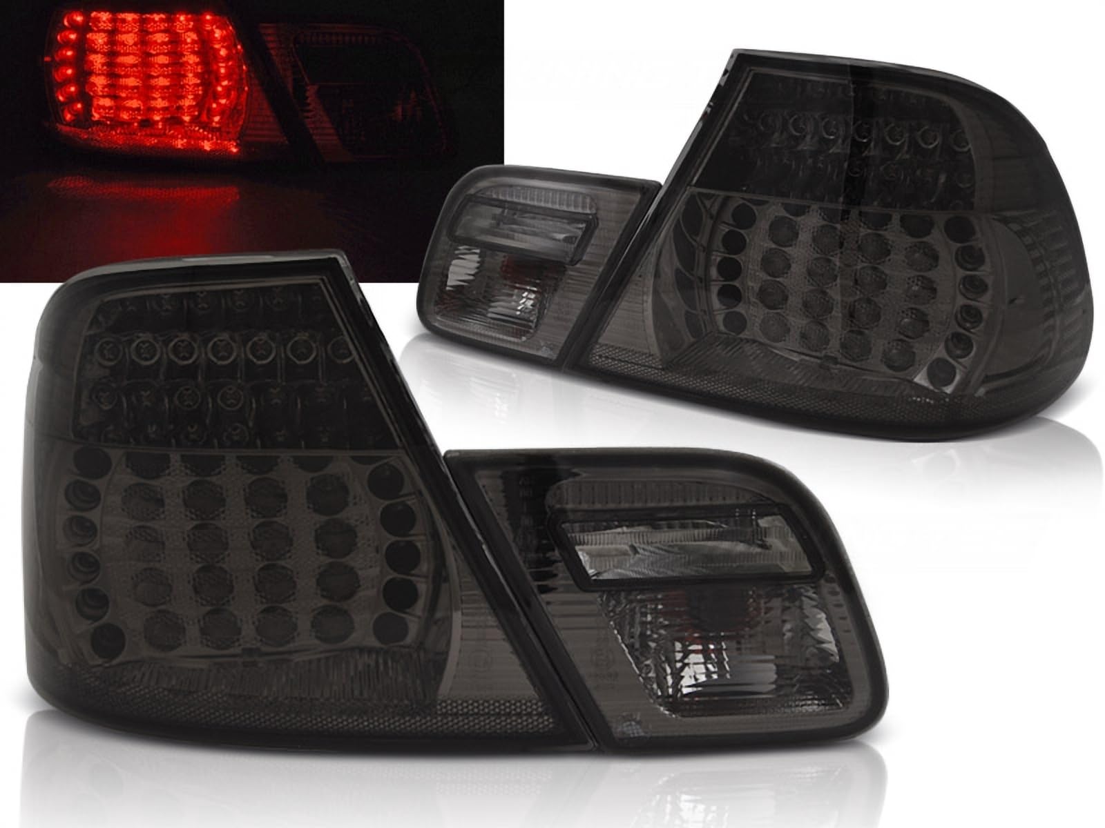 LED Rückleuchten in rauchglas für BMW E46 04.2003-2006 COUPE von CR-Lights