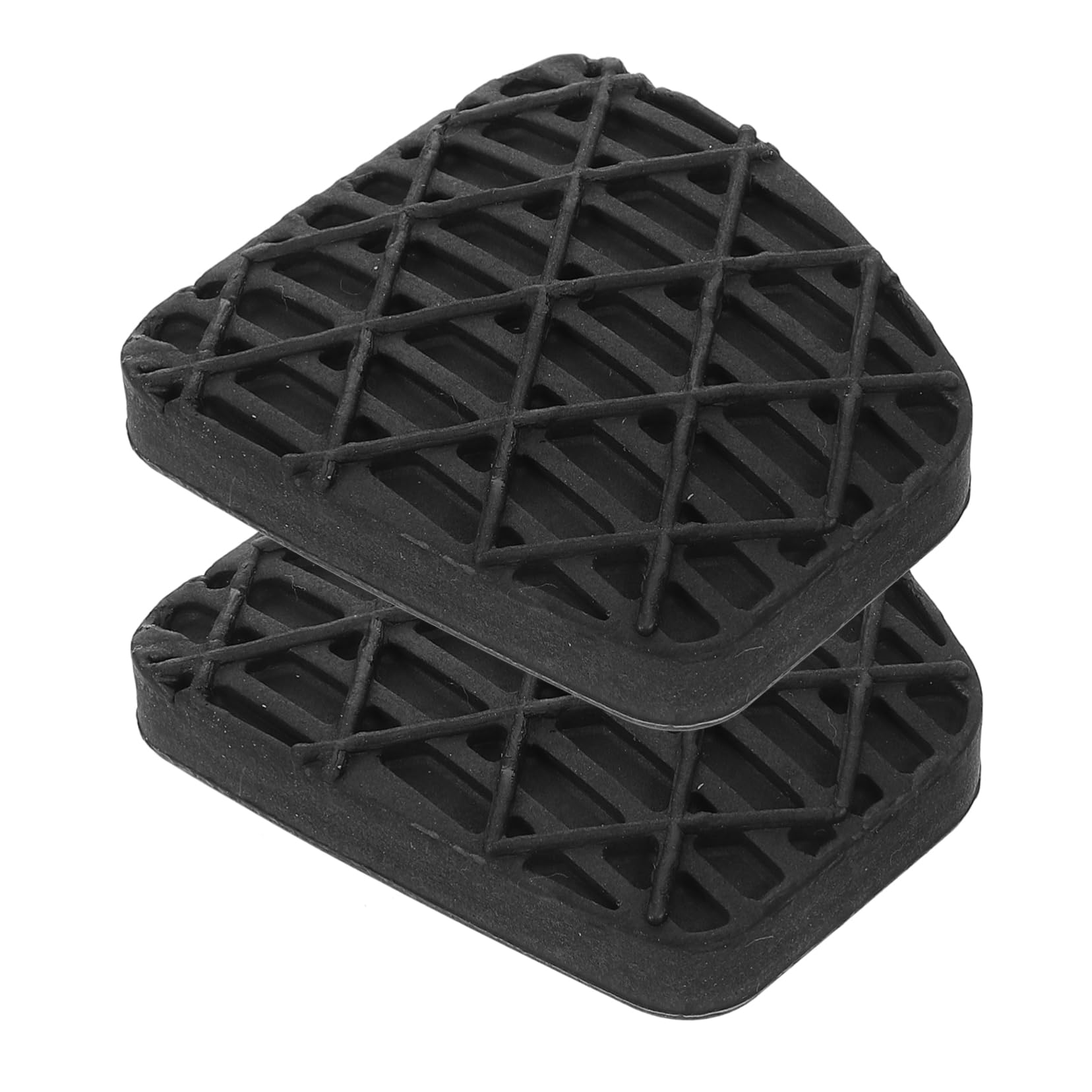 CRAFTHROU 1 Paar Bremsbeläge aus Gummi gummimatte gummipads Autopolster auto zubehör auto accessoires Auto-Kupplungspedalauflage Bremspedalabdeckung Abdeckung des Kupplungspedalbelags Black von CRAFTHROU