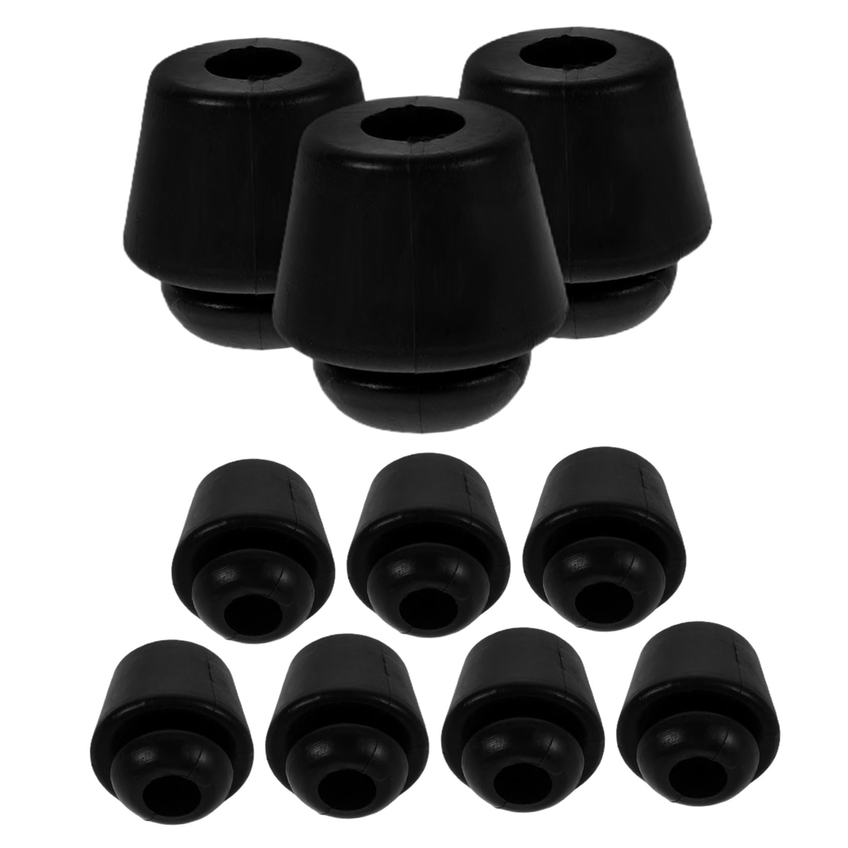 CRAFTHROU 10er Set Gummipuffer Für Motorhaube Stoßdämpfer Und Kollisionsschutz Für Autos Gummipuffer Für Motorhaube Und Kofferraum Puffer Und Stopper Für Fahrzeugtüren von CRAFTHROU