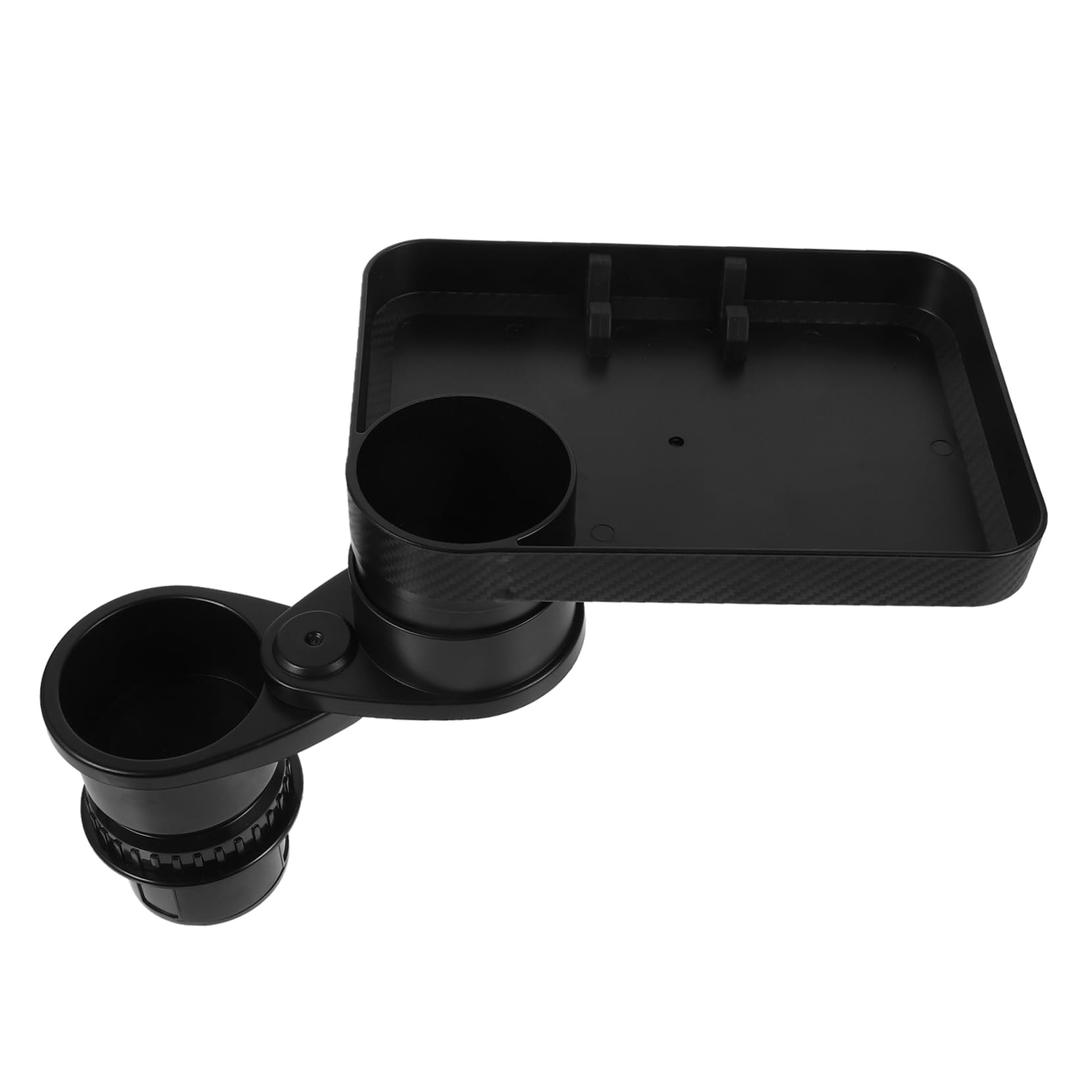 CRAFTHROU Auto Getränkehalter 2 1 Becherhalter Für Fahrzeug Universeller Becherhalter Mit Drehbarem Smartphone Halter Für Mittelkonsole Praktischer Auto Cup Tray Für PKW von CRAFTHROU