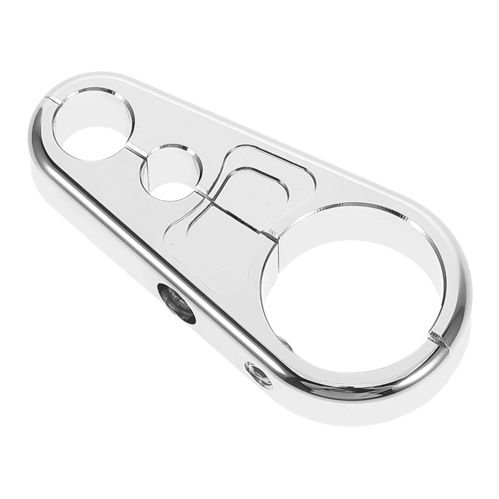 CRAFTHROU Bremsleitungshalter Bremsleitungsclip Rahmenkupplungs-gaszug Lenkerleitungsklemme Vordere Bremsleitungsklemme Rahmenmontage-bremsleitungsklemme Kupplungszugclip Silver Aluminium von CRAFTHROU