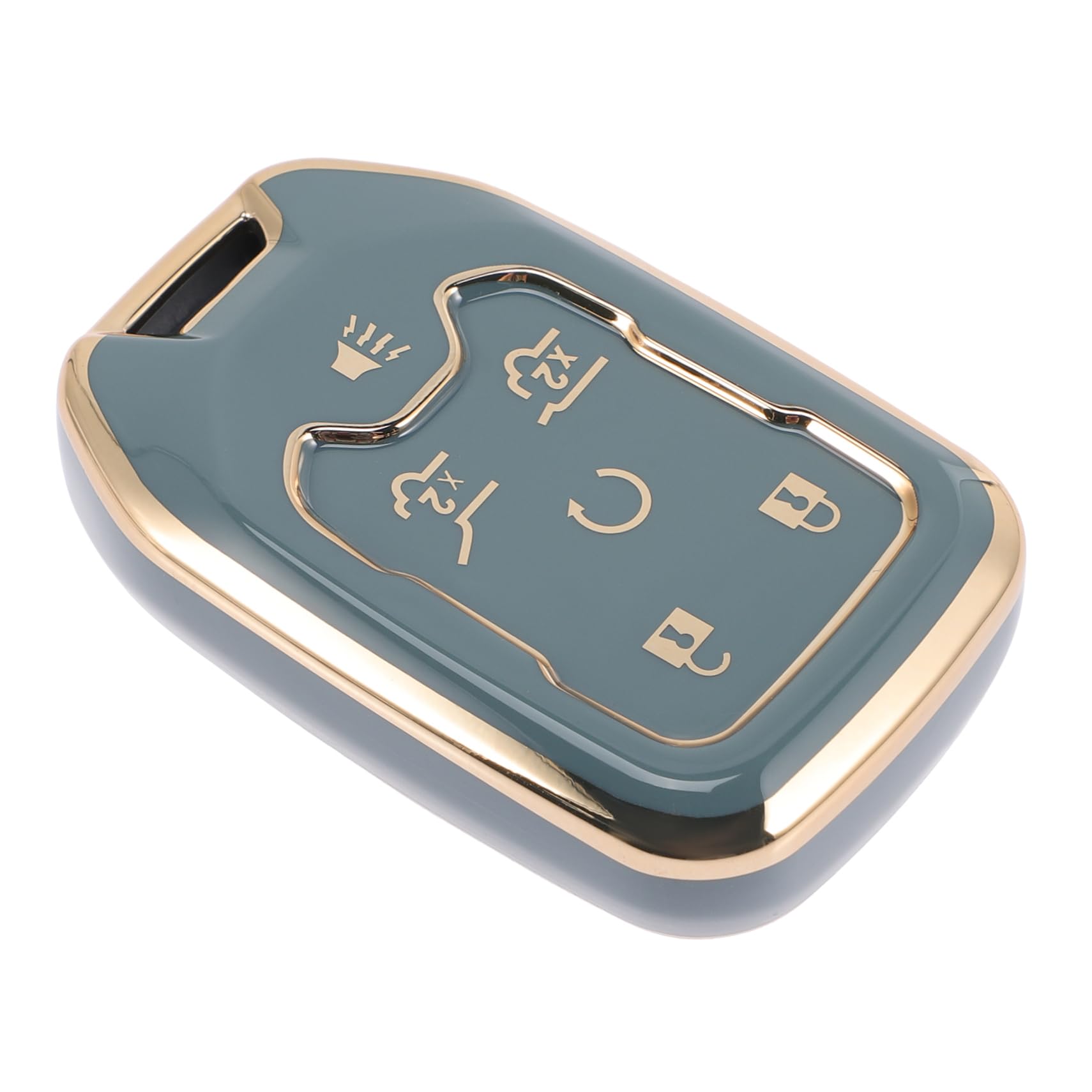 CRAFTHROU Schlüsselhülle Für Autoschlüssel Key Fob Schutz Für Colorado Und Keyless Go Schutzhülle Elegantem Mit Goldenen Akzenten Robuste Und Stilvolle von CRAFTHROU