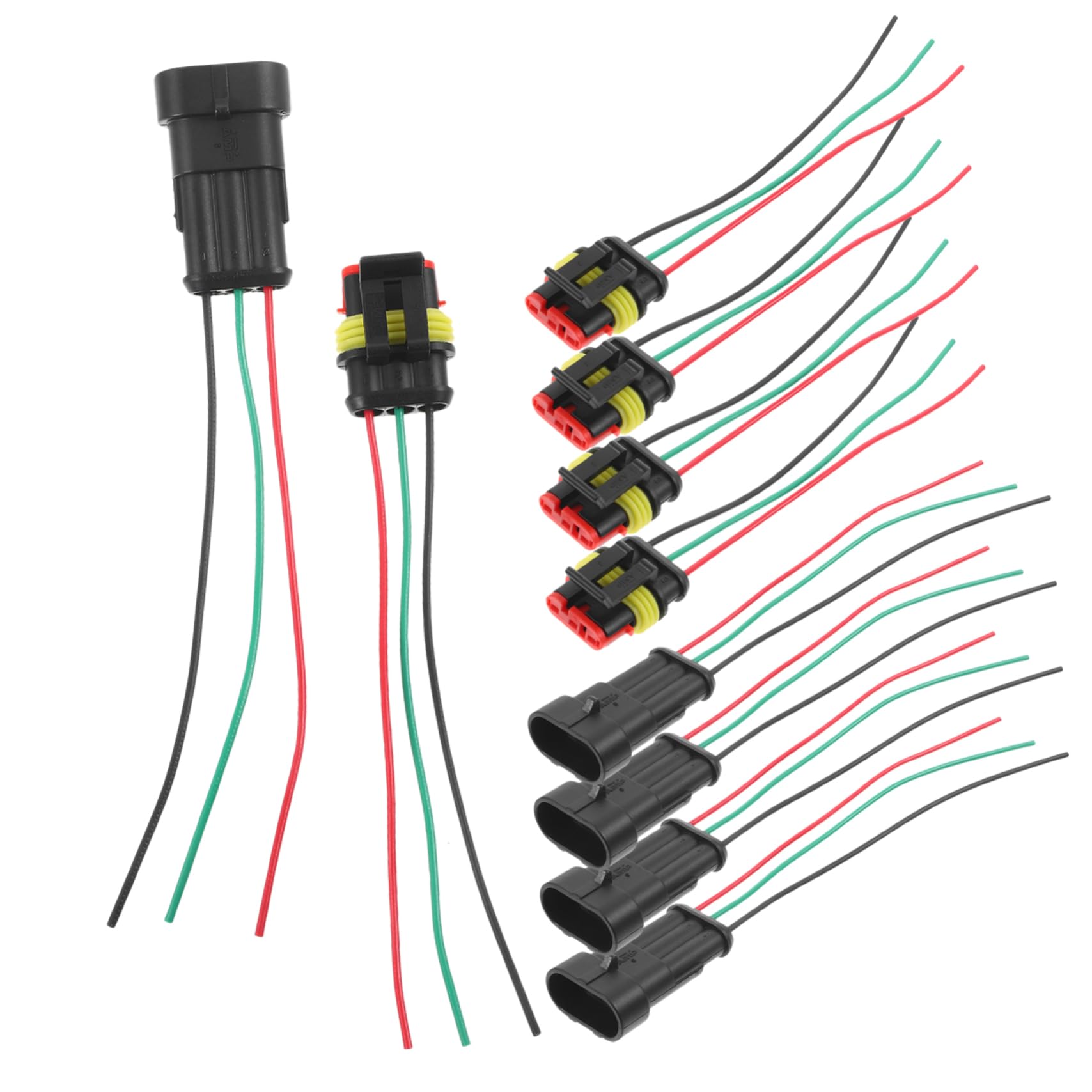 CRAFTHROU Wasserdichter Fahrzeuganschluss Schnellverbinder Fahrzeugadapter Für Schnelle Und Sichere Verbindung Robuste Und Zuverlässige Stecker Für Außenanwendungen von CRAFTHROU