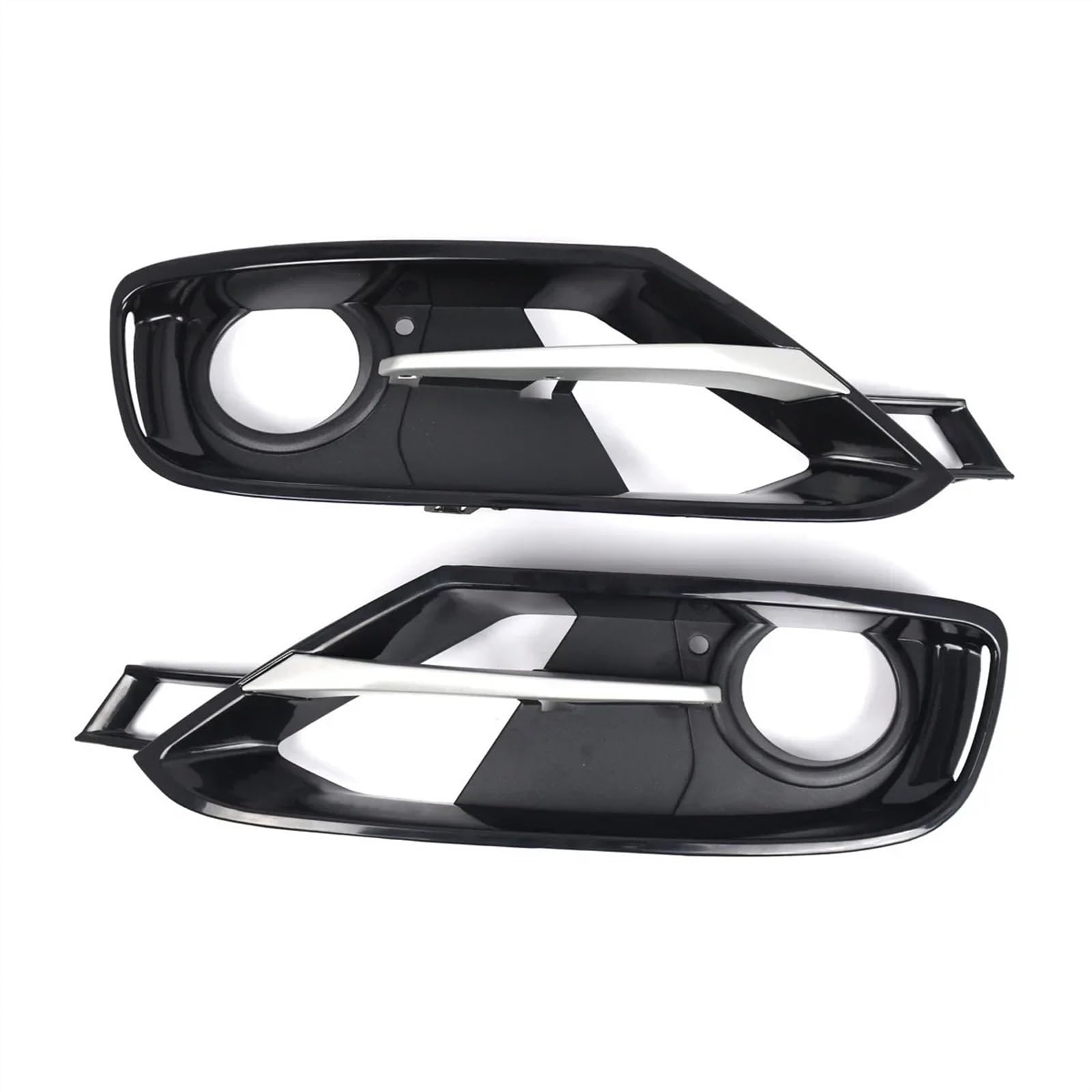 CRDWN Auto-Nebelscheinwerfergitter 1 Stücke Schwarz Auto Links Rechts Front Stoßstange Nebel Licht Rahmen Kühlergrill Abdeckung Lampe Trim Schutz Für B&M&W 3 Serie F30 F31 2012-2015(7) von CRDWN