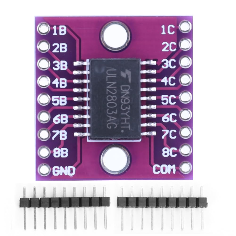 CRGANGZY Uln2803a Darlington Transistor Arrays Treibermodul High Standspannung Spannung Darlington Tube Treiber Modul Hochstrom Elektrische Komponente von CRGANGZY