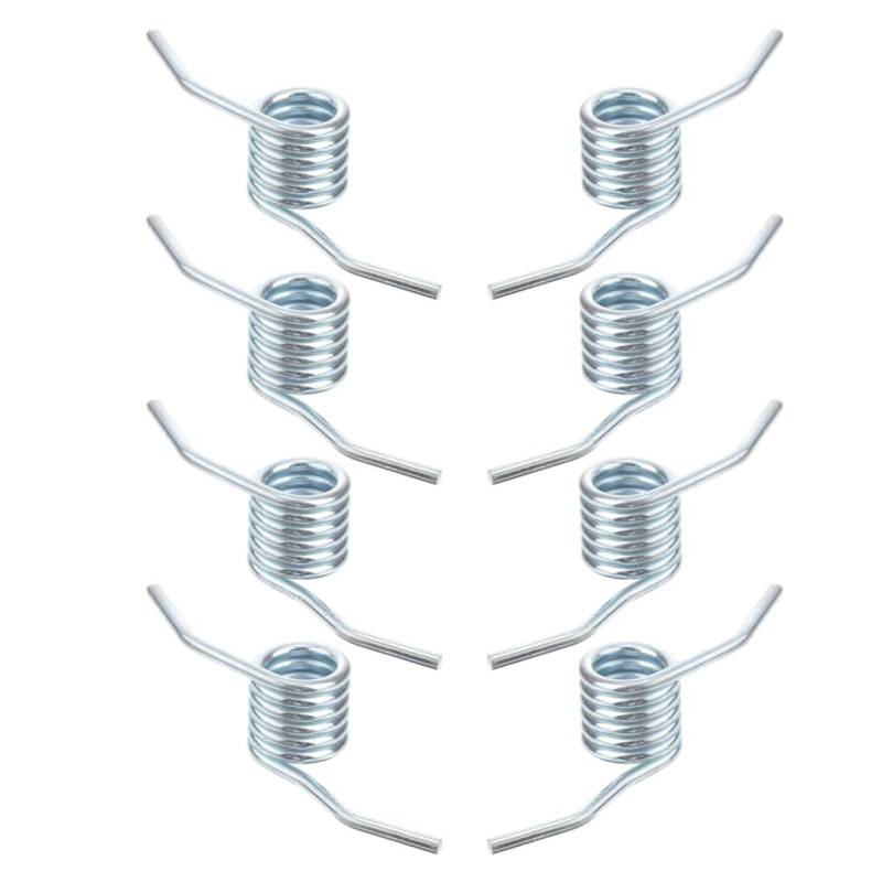 8Pcs Horizontales Jackzubehör Bodenbuchse Griff Bolzenhydraulik Jack Reparaturkit Hebefe Feder Für Jack Return Springs Für Boden Jack Spring Für Hydraulik Jack Silber Stahl CRILSTYLEO von CRILSTYLEO