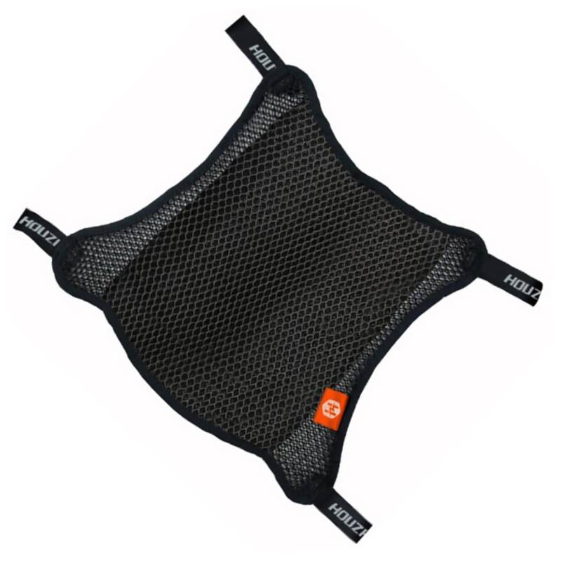 CRILSTYLEO 1stk Kissen Motorradzubehör Motorradabdeckung Atmungsaktive Sitzmatte rutschfeste Sitzmatte Sitzpolster Sitzbezug Isolierpads Gesichtsroller Black Rutschfester Gummi von CRILSTYLEO