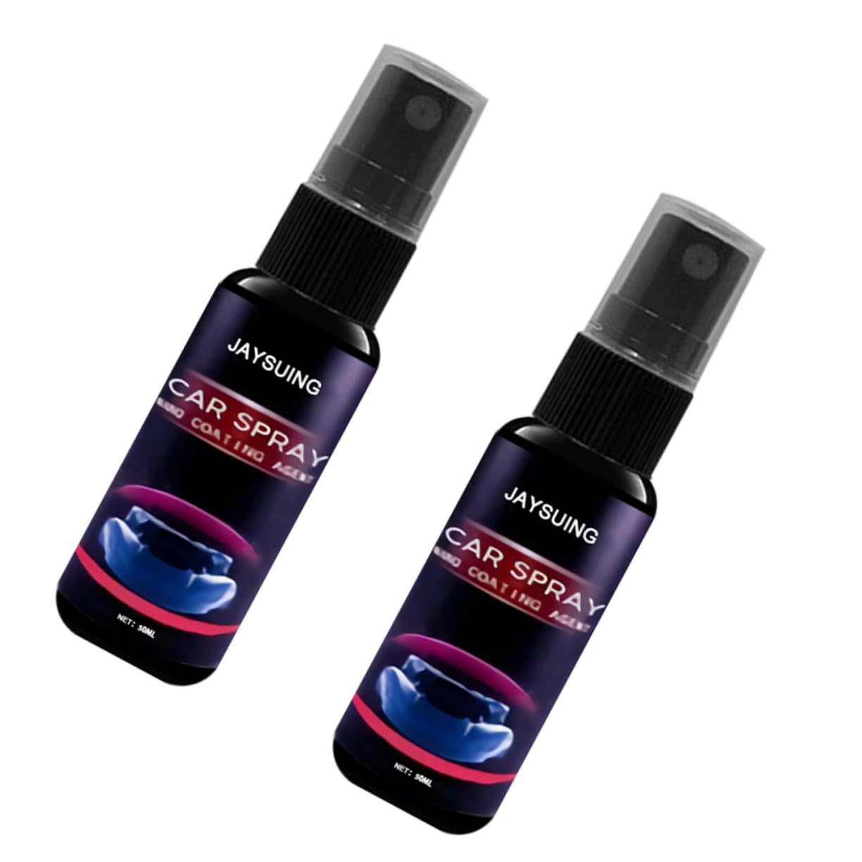 CRILSTYLEO 2 Stück Auto Reparaturspray Nano Auto Reparaturspray Auto Schnellreparatur Detaillierung Polierer Auto Kratzer Reparaturspray Autoflüssigkeit Autopflegemittel Schwarzer von CRILSTYLEO