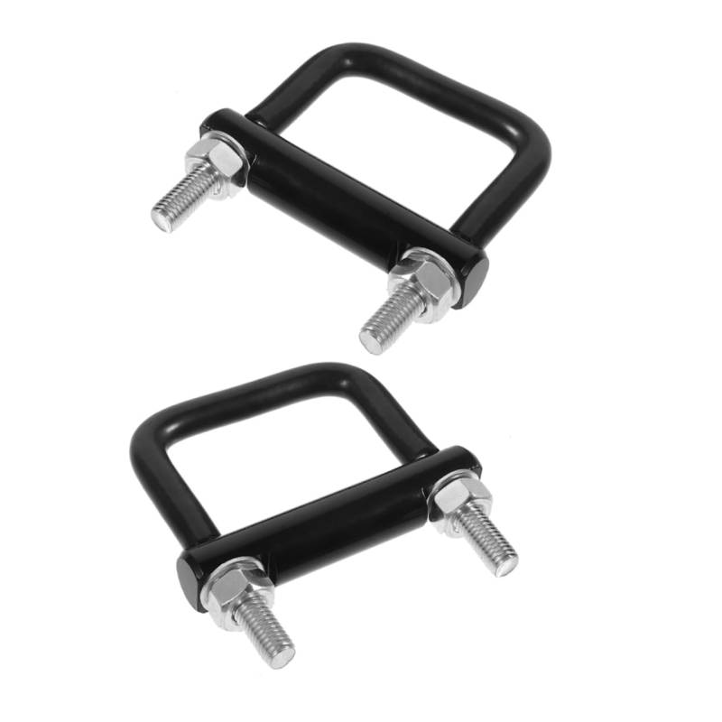 CRILSTYLEO 2 Stücke Schwarz Heavy Duty Anhängerkupplung Spanner Klemme Metall Anti-rasseln Stabilisator Für Trailer Koppler Sichere Anhängerkupplung Verschluss von CRILSTYLEO