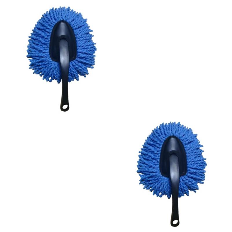 CRILSTYLEO 2St Autostaubbürste kfz innenraumreiniger car Duster car Interior Cleaner Auto reinigungsbürste car Cleaning Brush staubgebläse Auto Staubwedel Auto-Armaturenbrett-Staubwedel Blue von CRILSTYLEO