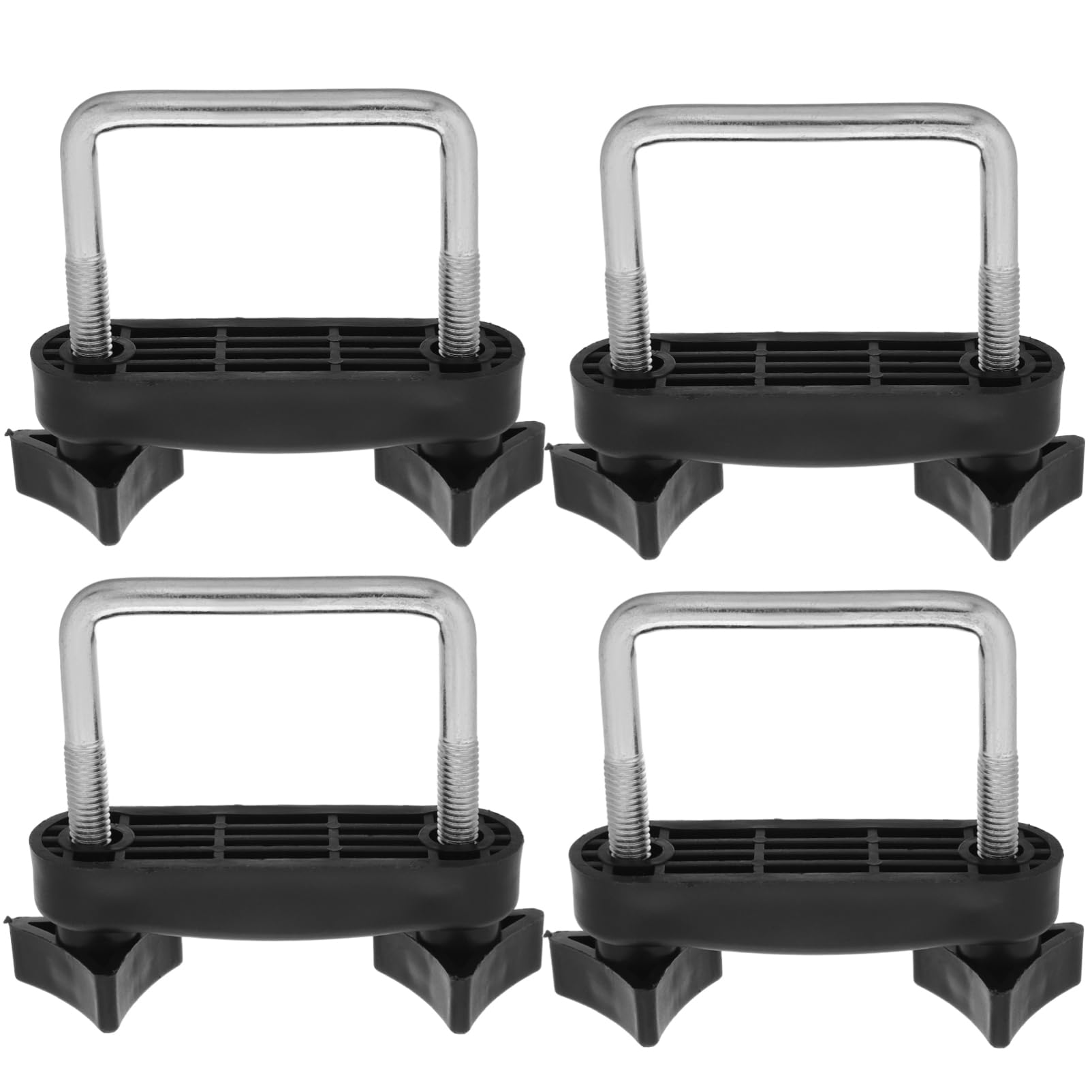 CRILSTYLEO 4 Stück Autodachträger Auto-Topper-Clips Auto-Topper-Klemmen Dachträgermontage Befestigungsclips Für Dachträger Dachgepäckträgerklemme Halterungen Für Dachträger Metall Black von CRILSTYLEO