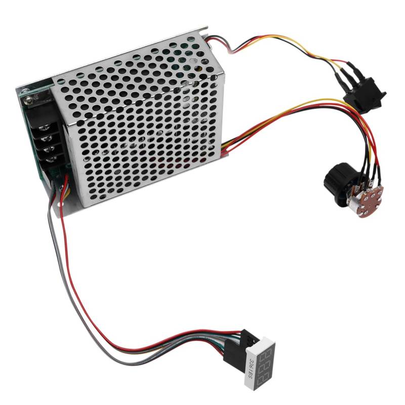 CRILSTYLEO 40A DC Motor Controller 12V 24V 36V Einstellbarer Und Umkehrbarer Motorantrieb Mit Digitaler Anzeige Für Präzise Geschwindigkeitskontrolle Der Industrie von CRILSTYLEO