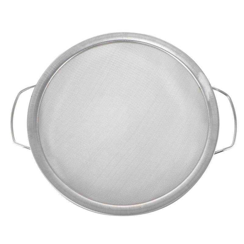 CRILSTYLEO Farbfilter Eimer Siebfilter Sprühfarbe plissierter Lampenschirm kleines Sieb Skimmersieb mehrwegfilter lackfilter Mesh-Farbsieb Sieb für Filteröl Rostfreier Stahl Silver von CRILSTYLEO