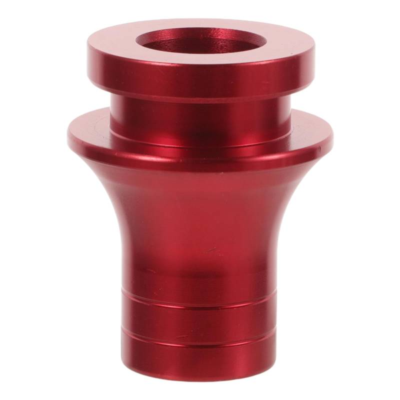 CRILSTYLEO Gangbegrenzer Schaltadapter Lagerabzieher Schalthebel Schaltknauf-adapter Schaltknäufe Schaltknöpfe Autoinnenausstattung Zubehör Gadget Automatisch Lenkung Rad Rot Aluminium von CRILSTYLEO