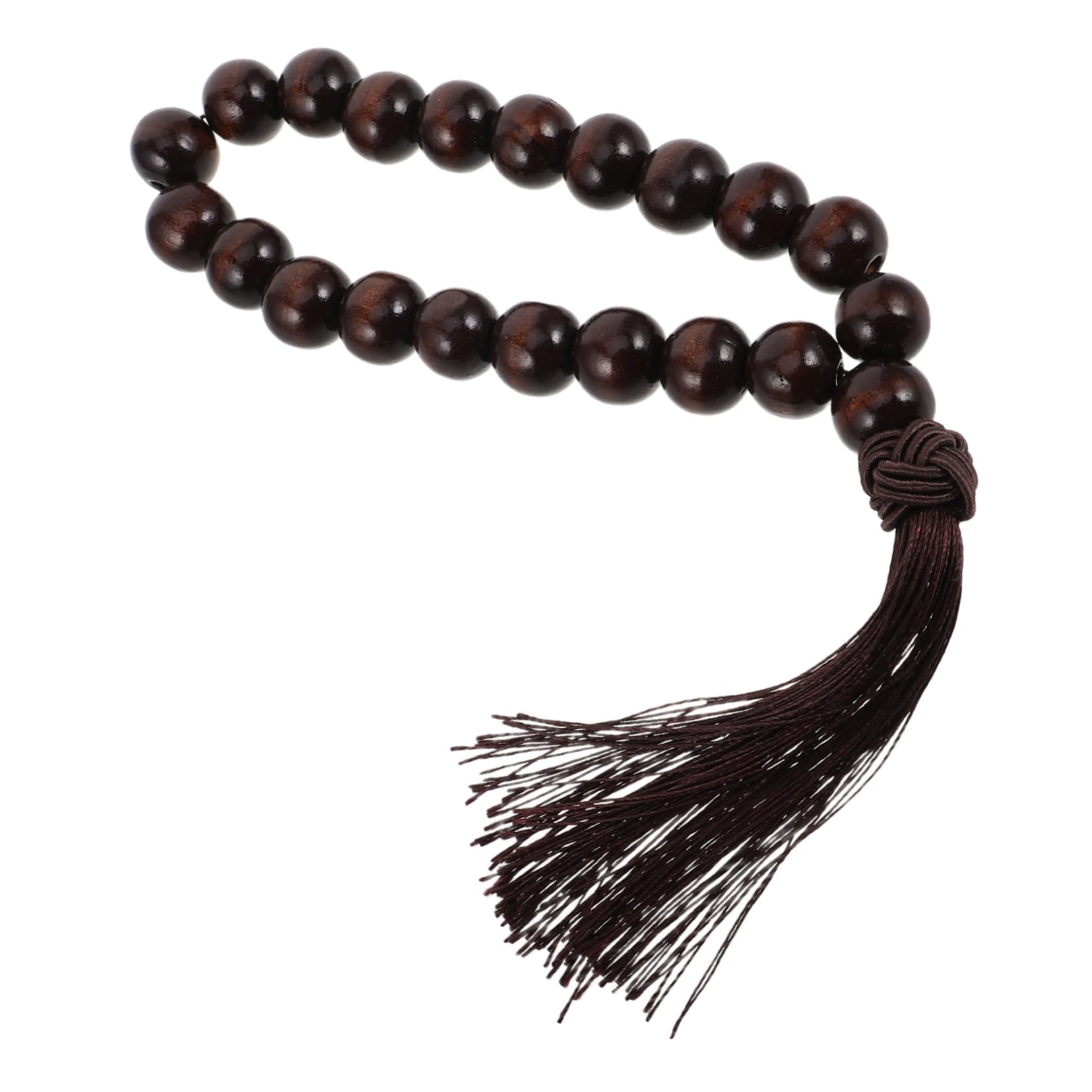 CRILSTYLEO Natürliche Holz Gebetskette Armband Für Männer Buddhistische Meditation Mala Perlen Holz Große Größe Auto Innendekoration von CRILSTYLEO