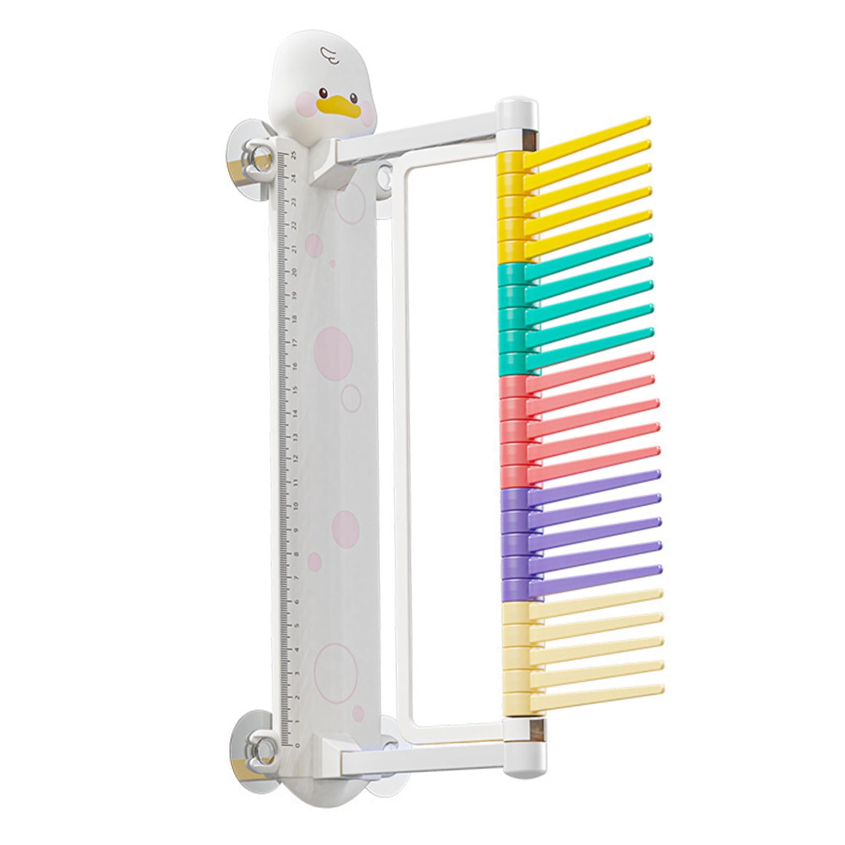 Vertikaler Sprungtester for Kinder, Cartoon-Ente, wandmontierter vertikaler Sprungtrainer, rücksetzbares vertikales Sprungmesswerkzeug for Zuhause, Kindergarten, vertikales Sprungmesswerkzeug, vertika von CRMKYLWPZ