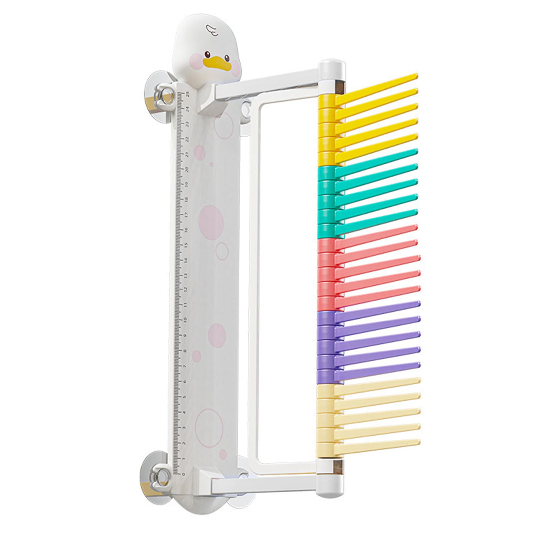 Vertikaler Sprungtester for Kinder, Sprungtester for Kinder, vertikales Sprungmesswerkzeug, Cartoon-Ente, wandmontierter vertikaler Sprungtrainer, zurücksetzbar, for den Kindergarten zu Hause/2080 von CRMKYLWPZ