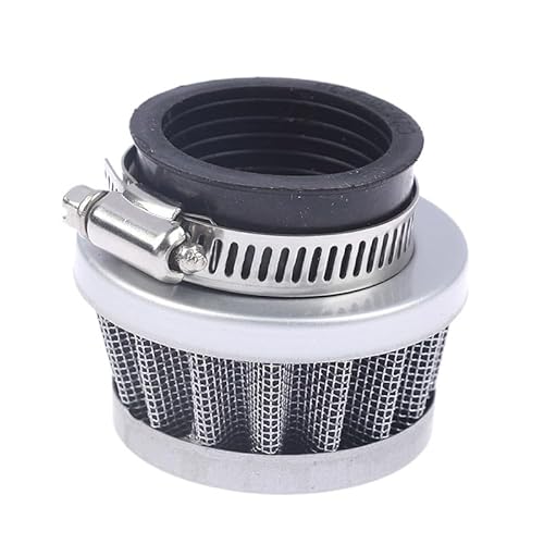 CROOFF Motorrad-Luftfilter, 35 Mm Gebogener Rechter Luftfilter, Ersatz Für Motorrad-Luftfilterreiniger Motorrad Luftfilter von CROOFF