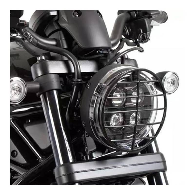 CROOFF Scheinwerfer Abdeckung Für H&ONDA Für Rebel 1100 CMX 1100 Cmx1100 2021 2022 Motorrad Scheinwerfer Abdeckung Grille Schutz von CROOFF