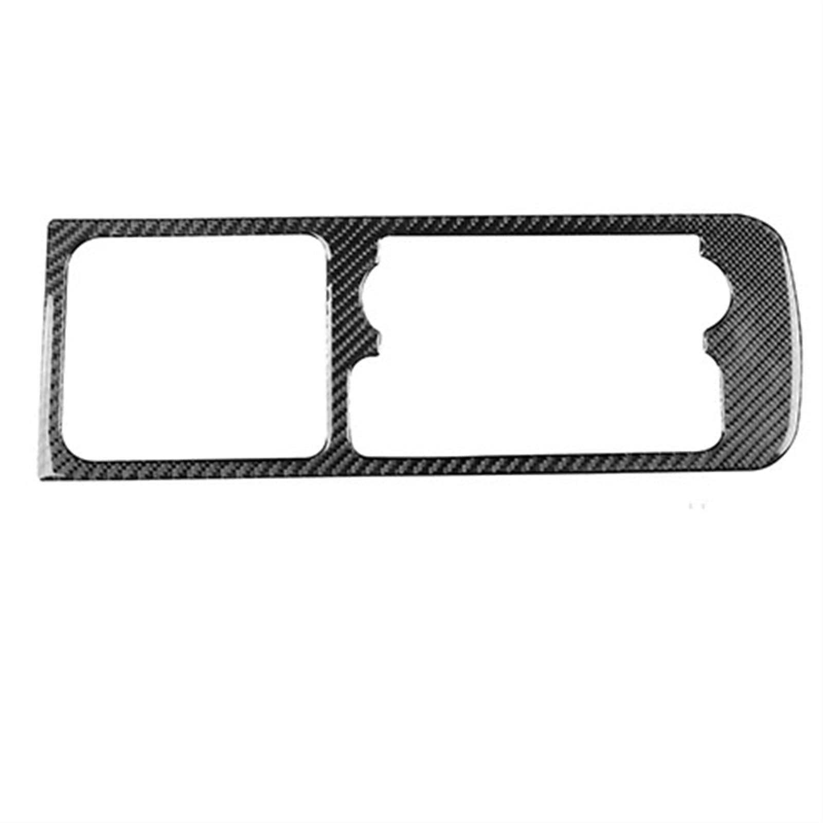 Auto Bedienfeld Für Civic 2001 2002 2003 2004 2005 Zubehör Carbon Fiber Auto Innen Zentrale Getriebe Lagerung Panel Trim Aufkleber Auto Mittelkonsole Panel(Black) von CRUBVQQ