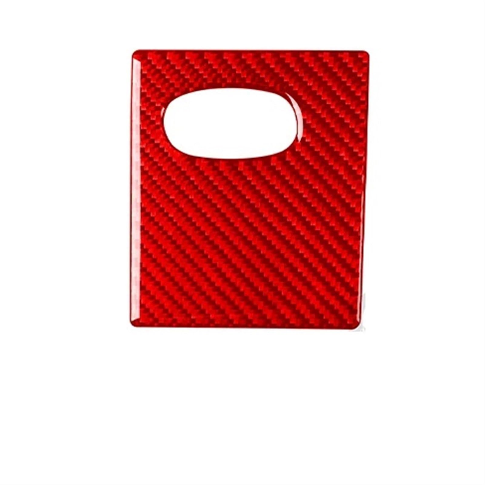 Auto Bedienfeld Für Dodge Für RAM 2002-2005 Kohlefaser Zentrale Aufbewahrungsbox Panel Verkleidungsabdeckung Anzug Autoinnenausstattung Dekorative Aufkleber Auto Mittelkonsole Panel(2 Red) von CRUBVQQ