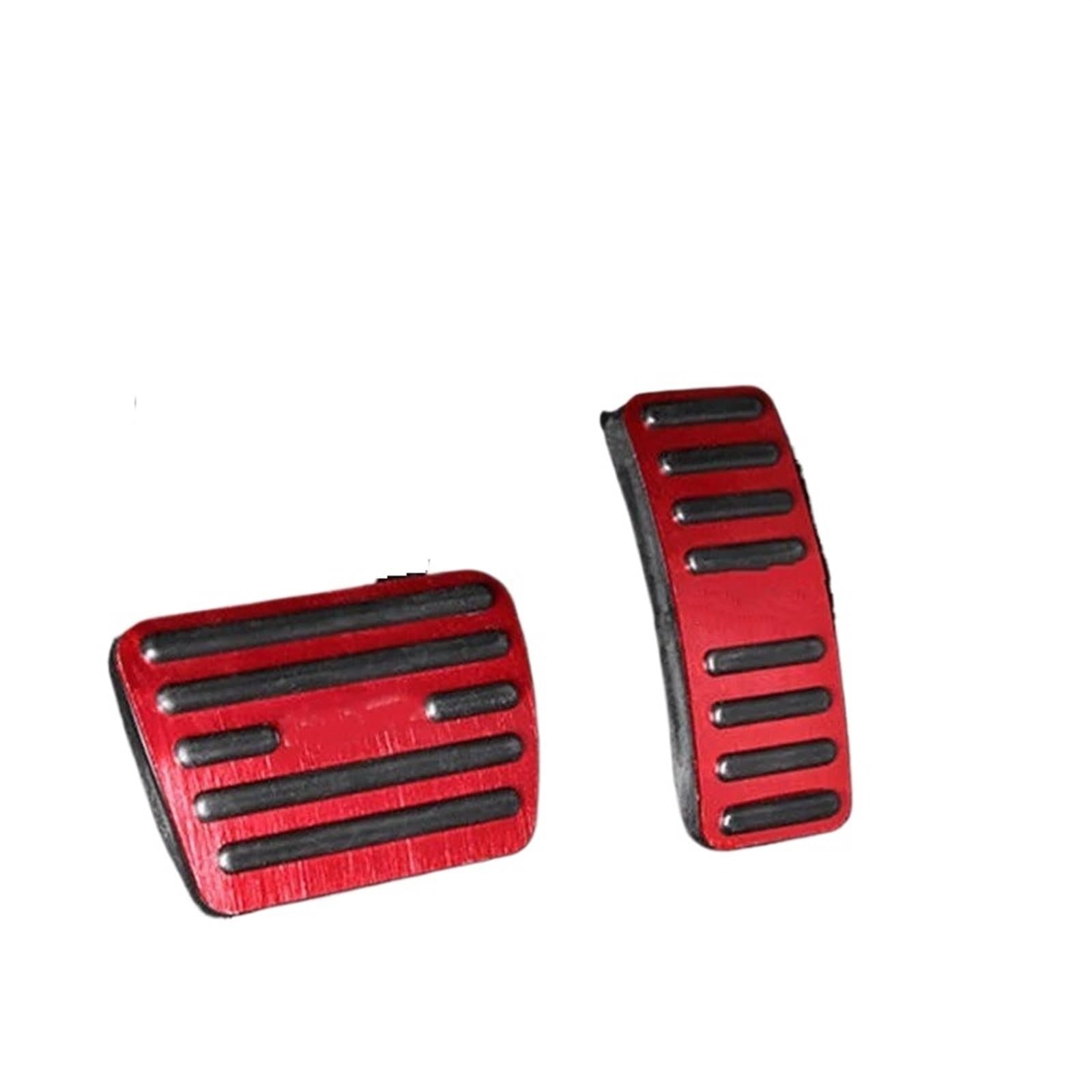 Auto Gas Bremspedale Für MG6 Für MG6 Für Pro 2017-2023 Auto Innen Accelerator Gas Bremspedal Abdeckung Nicht-Slip Pads BEI Auto-Styling Bremse Fußbett Abdeckplatte(Red 2 pcs) von CRUBVQQ