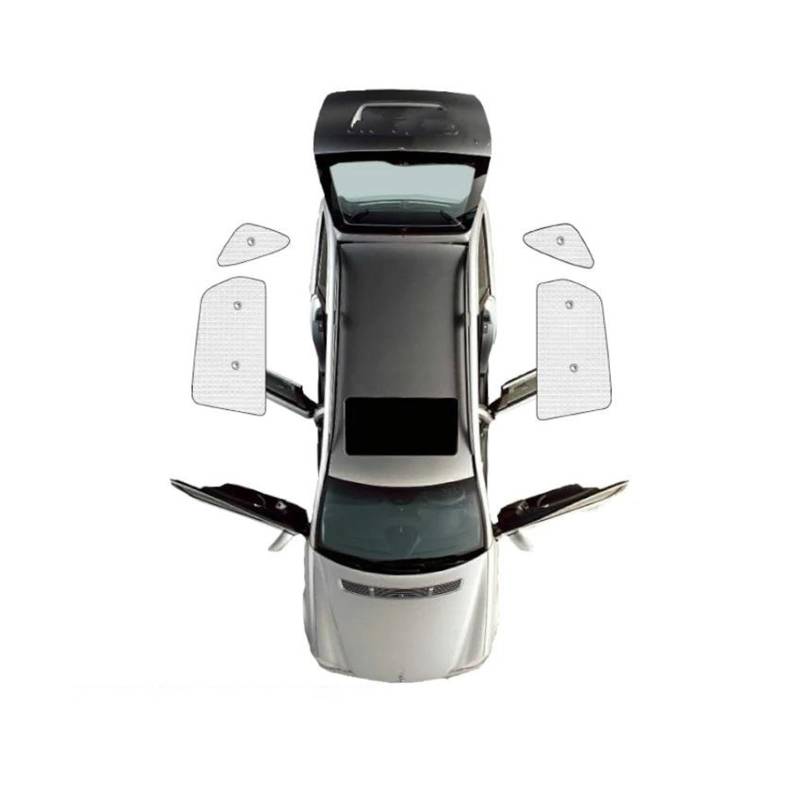 Auto Sonnenschutz Für Hyundai Für Tucson L MK4 NX4 2021 2022 2023 Auto Sonnenschirm Auto Im Freien Sonnenschutz Sonnenschirm Fenster Vorhänge Visier Auto Vorhang Abdeckung(Rear Windows 4pcs) von CRUBVQQ