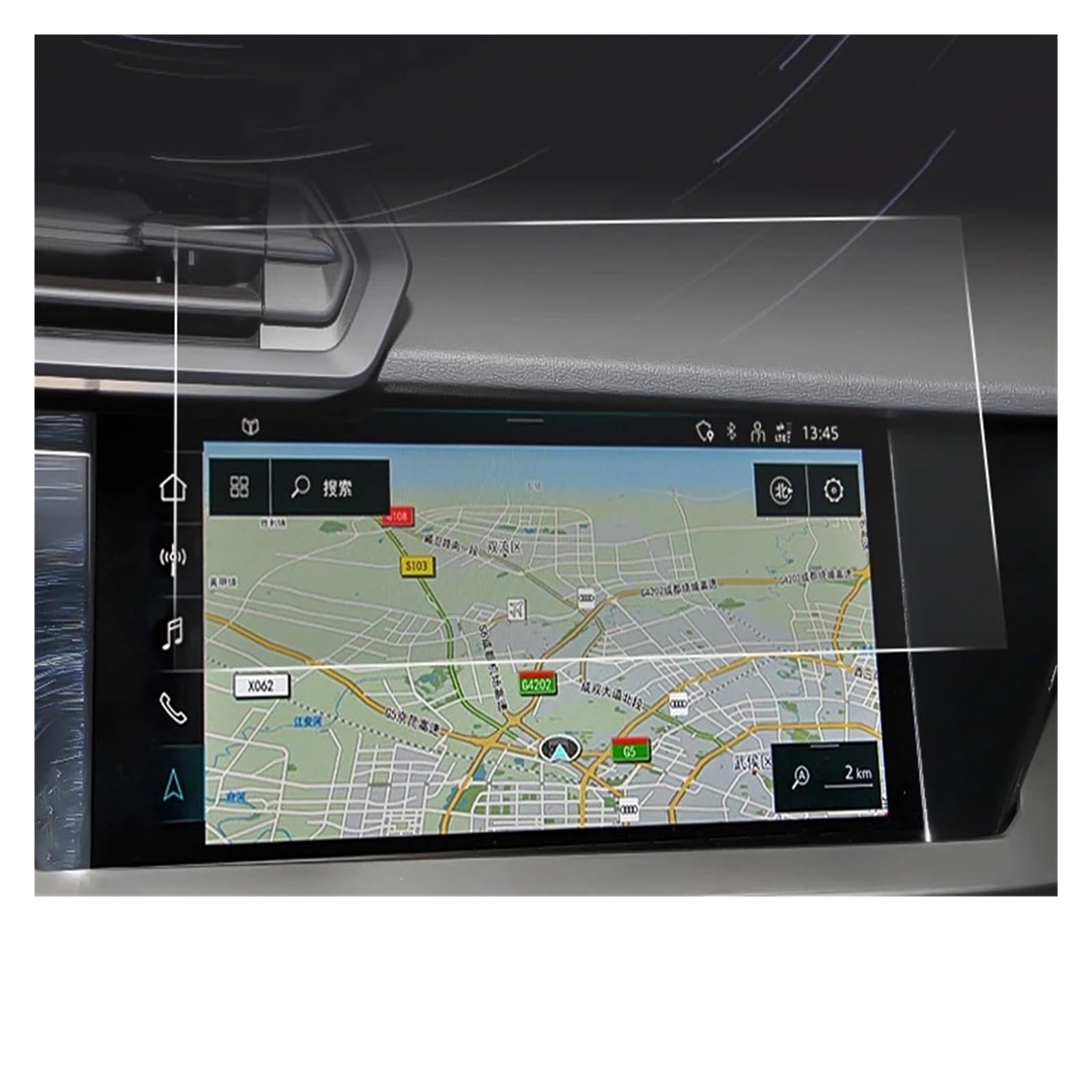 Für A3 8Y Für Sline S3 2021 2020 Limousine Fließheck Autoinnenausstattung Autonavigation Displayschutzfolie Aus Gehärtetem Glas Navigation Schutzfolie Aus Gehärtetem Glas(Navigation) von CRUBVQQ