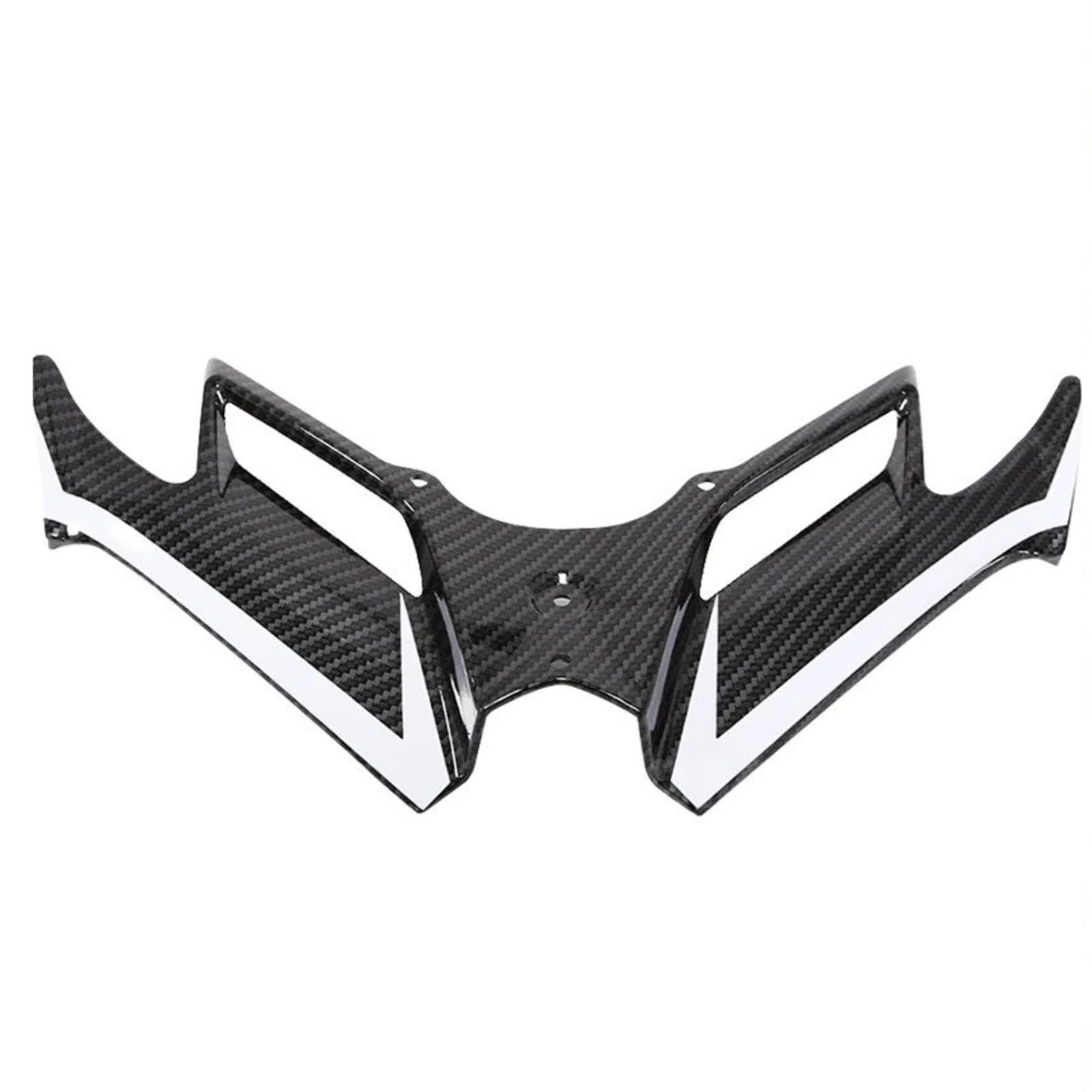 Für CFMOTO Für 450SR Für Spirit Für Fox Frontscheiben-Ablenkungsabdeckung Fester Windflügel Unterlippe Rückspiegelabdeckung Zubehör Windschutz Windabweiser Motorrad(Underlip2) von CRUBVQQ