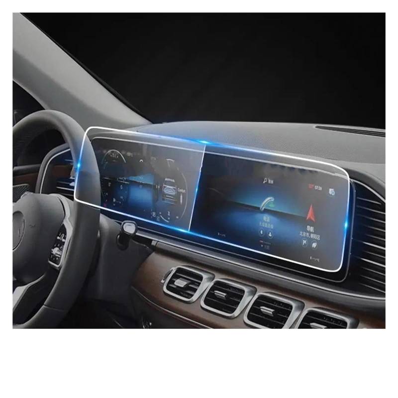 Für Für Benz Für GLE 2020-2024 Für GLS GS Für Glas W167 V167 Für GLE350/450 X167 G463 G500 W222 Autonavigation Gehärtete Glasfolie Navigation Schutzfolie Aus Gehärtetem Glas von CRUBVQQ