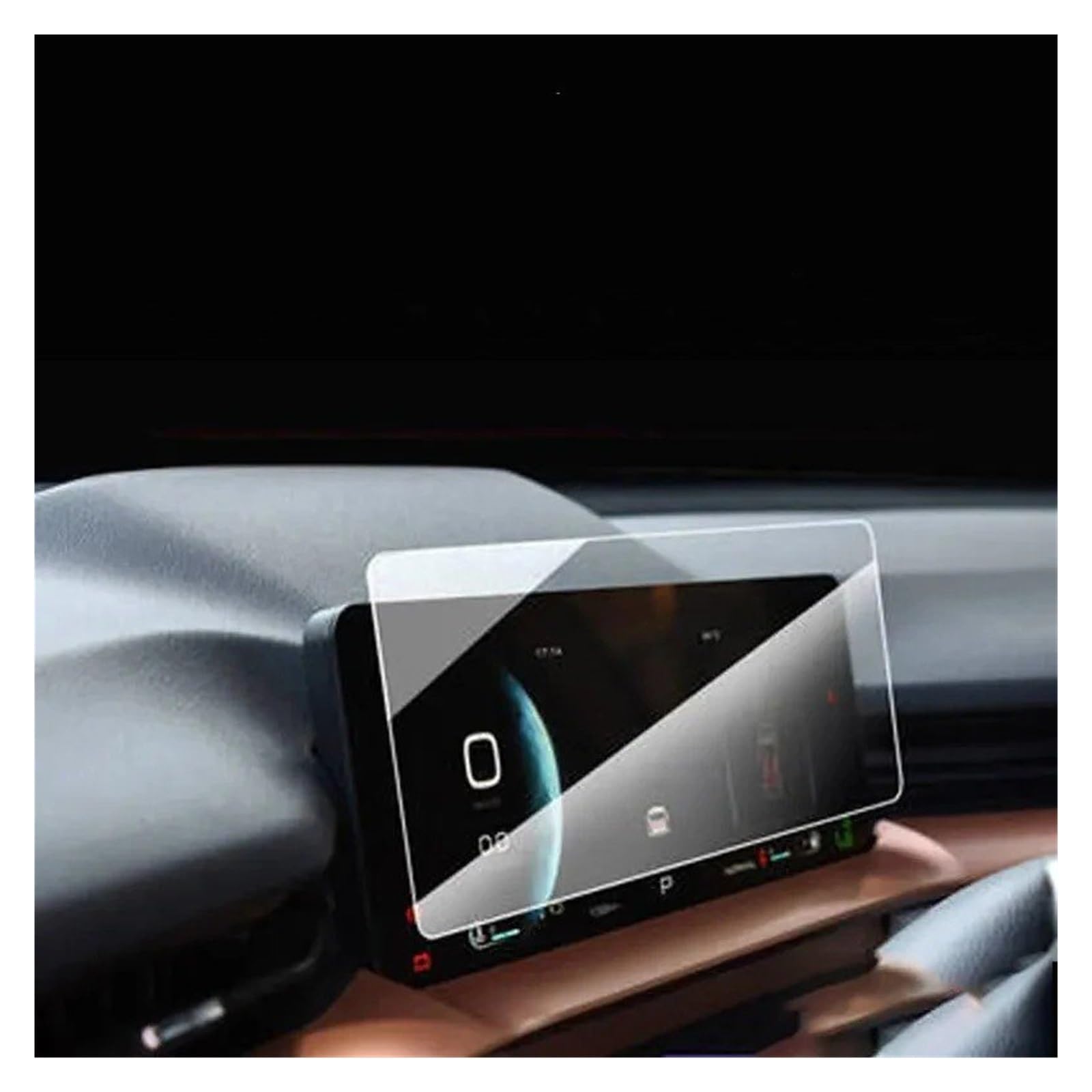 Für Haval H6 2021 2022 GPS Radio Navigation LCD Bildschirm Innenraum Auto Autozubehör Displayschutzfolie Aus Gehärtetem Glas Navigation Schutzfolie Aus Gehärtetem Glas(Instrument) von CRUBVQQ